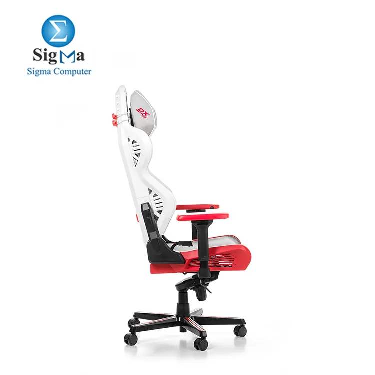 DXRacer Air Series AIR-R1S-WRN.G-B3 Mesh Gaming Chair white   red   black